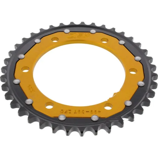 Rear sprocket dual 39 tooth pitch 530 gold