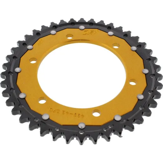 Rear sprocket dual 42 tooth pitch 530 gold ZFD49942GLD