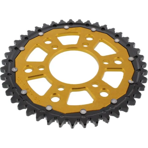 Kettenrad Dual 43Z Teilung 530 gold ZF