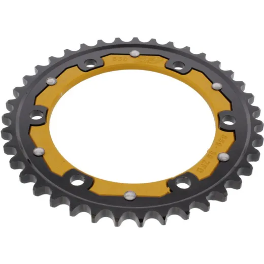 Rear sprocket dual 39 tooth pitch 530 gold ZFD85939GLD