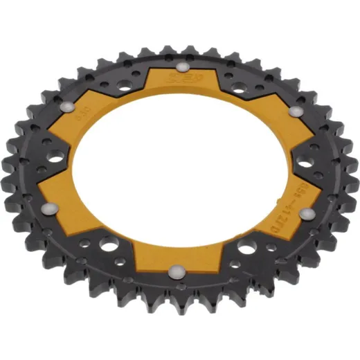 Rear sprocket dual 41 tooth pitch 530 gold ZFD85941GLD