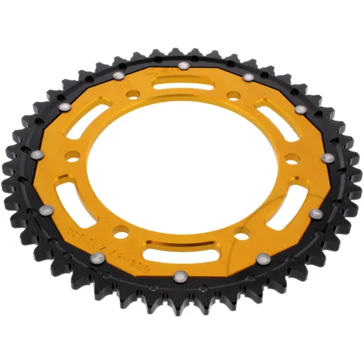 Kettenrad Dual 47Z 530 gold ZF für Motorräder