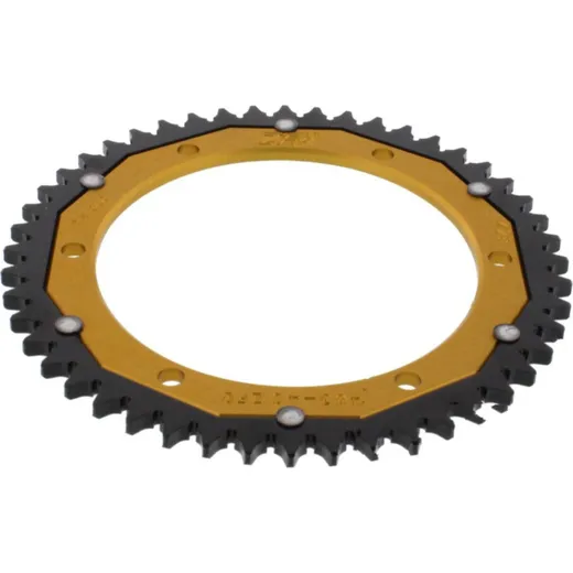 Rear sprocket dual 48 tooth pitch 428 gold