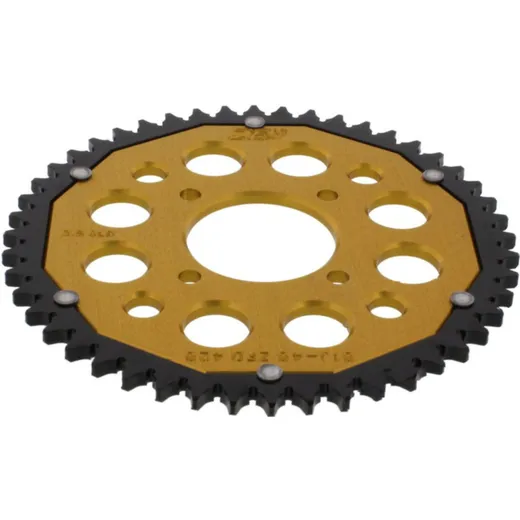 Rear sprocket dual 48 tooth pitch 428 gold ZFD81048GLD