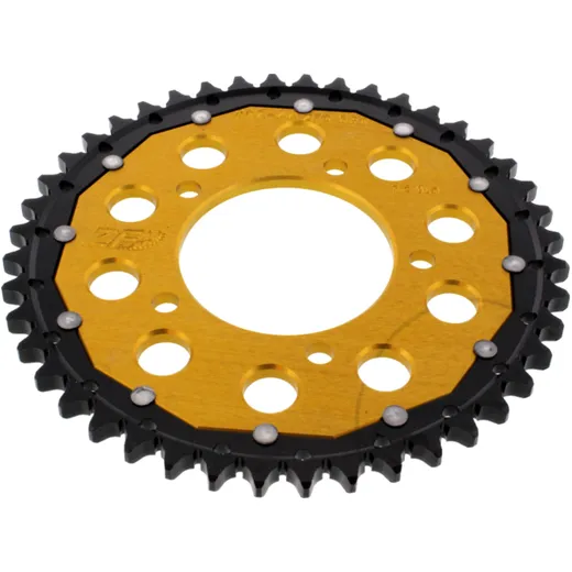 Kettenrad Dual 44Z 525 gold ZF für Motorräder