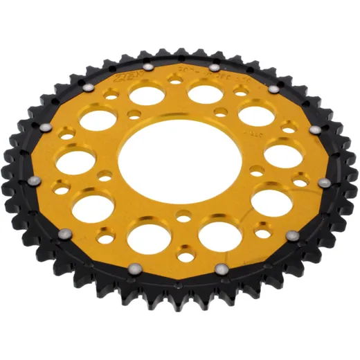 ZF Dual Kettenrad 48Z, Teilung 525, gold, für Motorräder