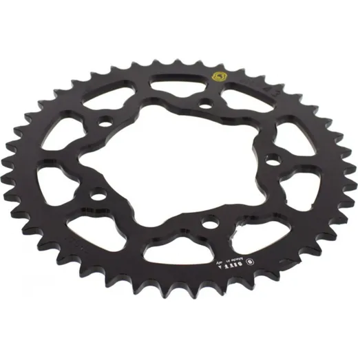 Rear sprocket aluminium 43t 520 pitch black