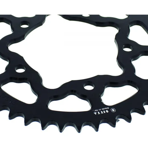 Alu-Kettenrad 43Z Teilung 520 schwarz 202P_52043N_1