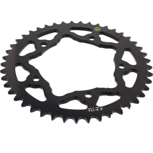 Rear sprocket aluminium 45 tooth pitch 520 black 201Z 52045N