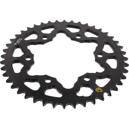 Rear sprocket aluminium 44 tooth pitch 520 black 201M 52044N