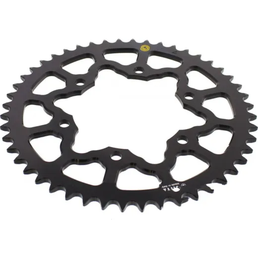 Rear sprocket aluminium 47 tooth pitch 520 black 201M 52047N