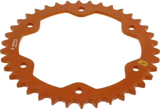 Alu-Kettenrad 38Z 525 orange von Sitta