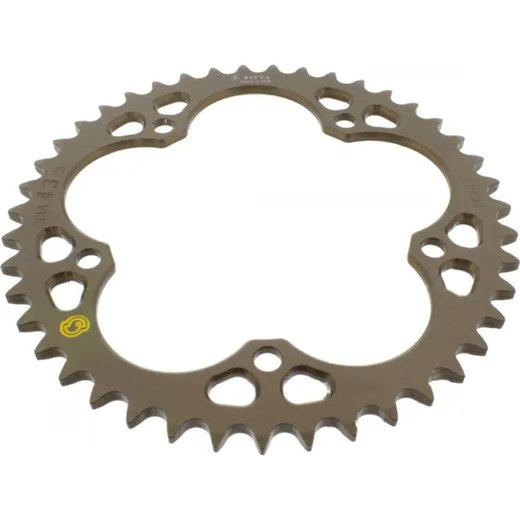 Alu chain wheel 43T pitch 525 gray