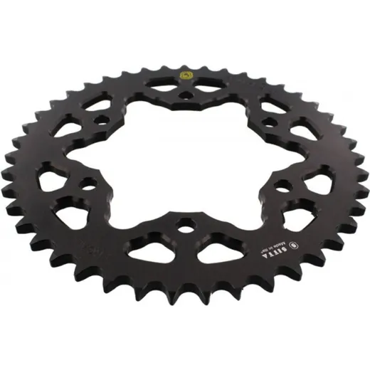 Alu chain wheel 43T pitch 525 black 201M 52543N