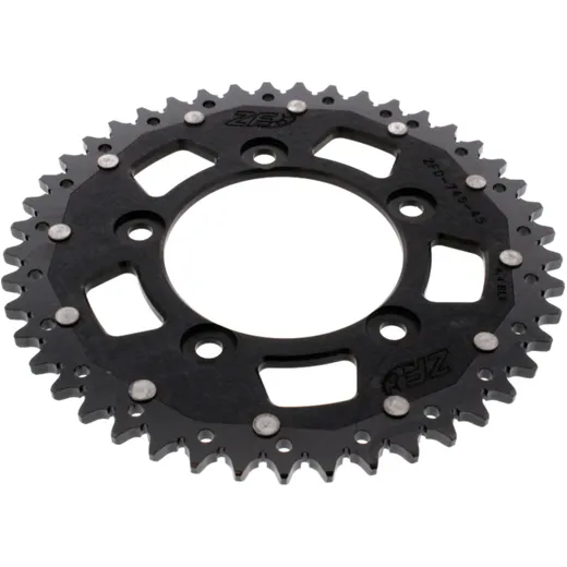Rear sprocket dual 45 tooth pitch 520 black