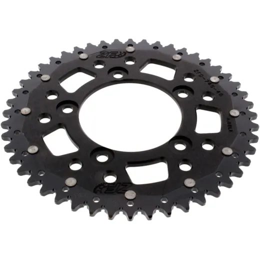 Rear sprocket dual 48 tooth pitch 520 black
