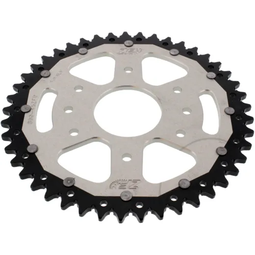 Kettenrad Dual 45Z Teilung 520 silber ZF Innendurchmesser 063 Lochkreis 110 passend für: Husqvarna Svartpilen, Vitpilen, SM