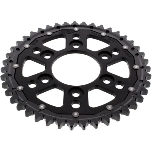Kettenrad Dual 43Z Teilung 530 schwarz ZF Innendurchmesser 073 Lochkreis 103 passend für: Ducati Multistrada