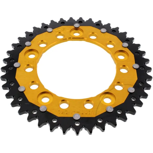 ZF Dual Kettenrad 41Z Teilung 525 gold für Motorräder