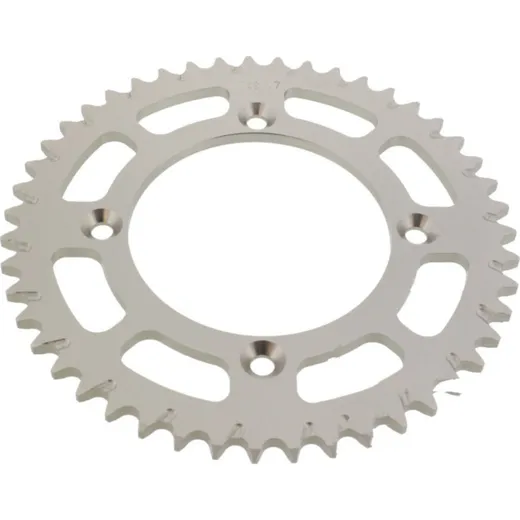 Rear sprocket alu 47 tooth pitch 420 silver
