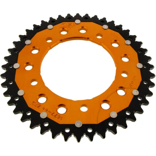 Dual Sprocket 44 Tooth 525 for Motorcycles