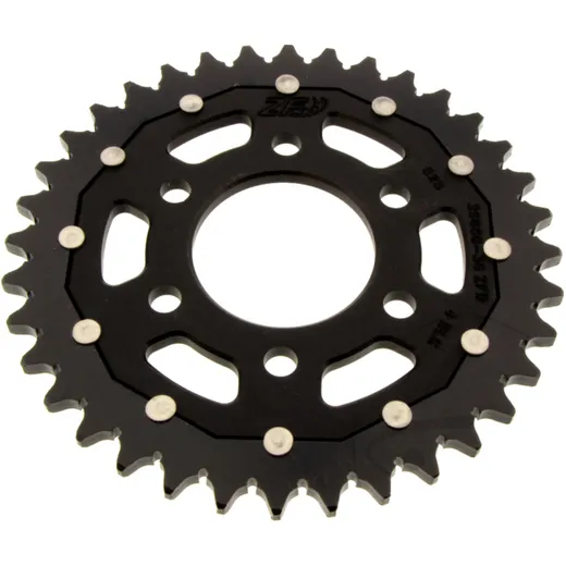 Kettenrad Dual 36Z Teilung 525 schwarz ZF Innendurchmesser 61. 5 Lochkreis 088 passend für: Royal Enfield Himalayan