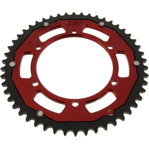 Rear sprocket dual 50 tooth pitch 428 red ZFD1509950RED