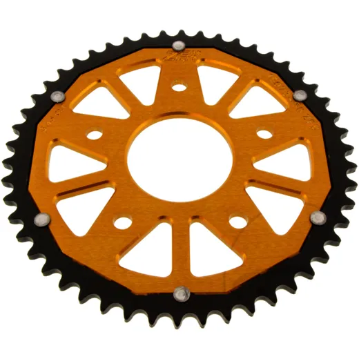 Rear sprocket dual 50 tooth pitch 428 gold