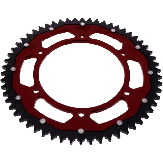 Kettenrad Dual 58Z Teilung 428 rot ZF Innendurchmesser 125 Lochkreis 150 passend für: SWM RS, SM, RST