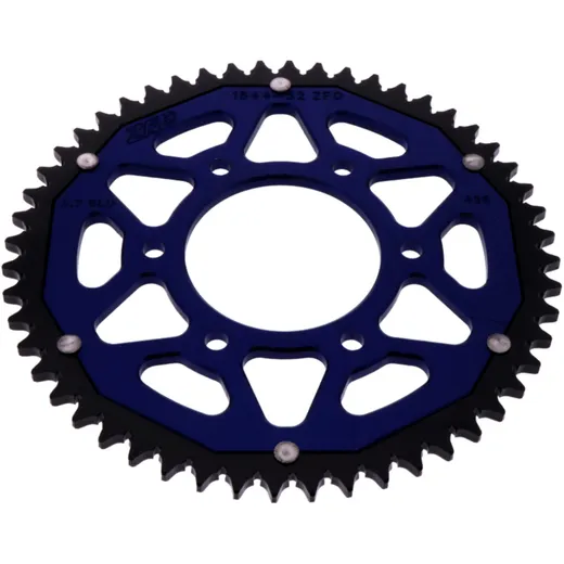 ZF Dual Kettenrad 52Z 428 blau mit Lochkreis 100