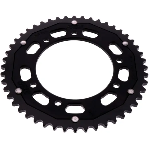 Kettenrad Dual 48Z Teilung 420 schwarz ZF Innendurchmesser 105 Lochkreis 125 passend für: Derbi Senda