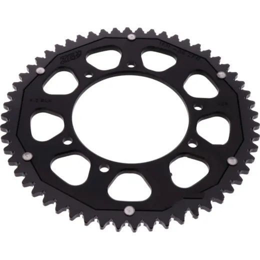 Rear sprocket dual 56 tooth pitch 420 BLACK