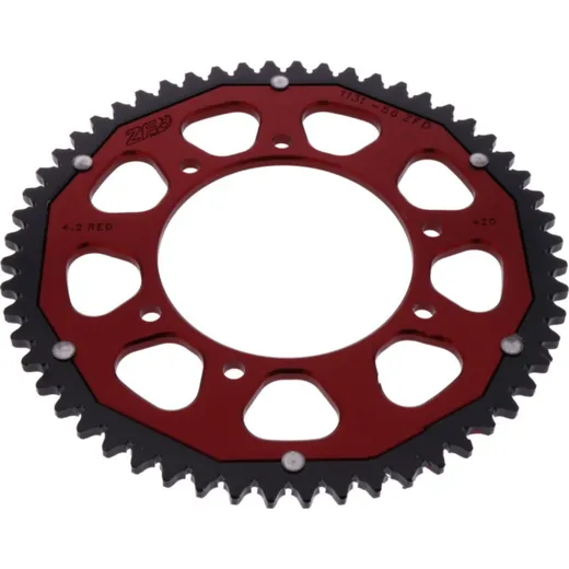 Rear sprocket dual 56 tooth pitch 420 RED