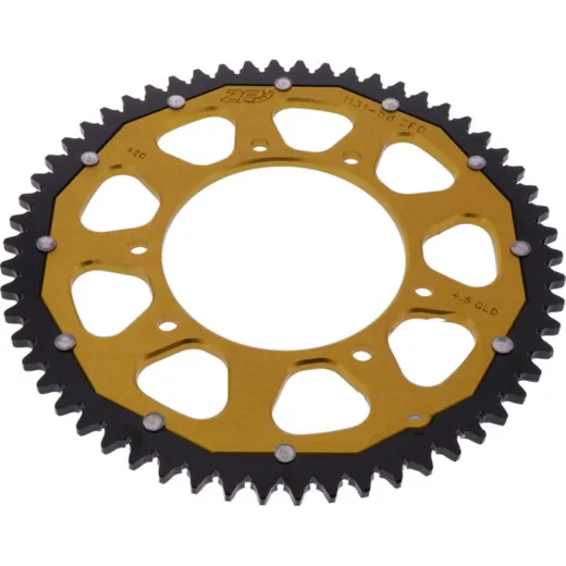 Rear sprocket dual 58 tooth pitch 420 GOLD