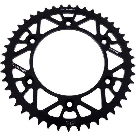 Alu - Kettenrad 46Z Teilung 520 schwarz JT Innendurchmesser 125 Lochkreis 153 passend für: Honda CRF, CR, XR