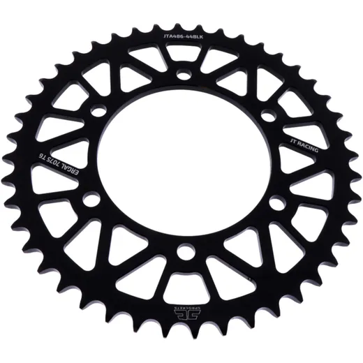 Alu - Kettenrad 44Z Teilung 520 schwarz JT Innendurchmesser 110 Lochkreis 130 passend für: Kawasaki Ninja, GPZ, Z