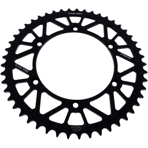 Alu - Kettenrad 49Z Teilung 520 schwarz JT Innendurchmesser 134 Lochkreis 150 passend für: Kawasaki KX, KLX, KDX