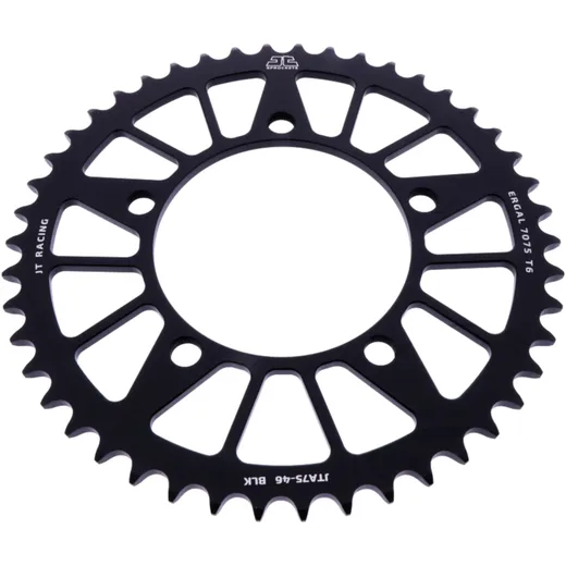 Alu - Kettenrad 46Z Teilung 520 schwarz JT Innendurchmesser 110 Lochkreis 130. 8 passend für: BMW S