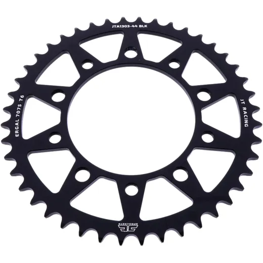 Alu - Kettenrad 44Z Teilung 520 schwarz JT Innendurchmesser 112 Lochkreis 138 passend für: Honda CBR, XL