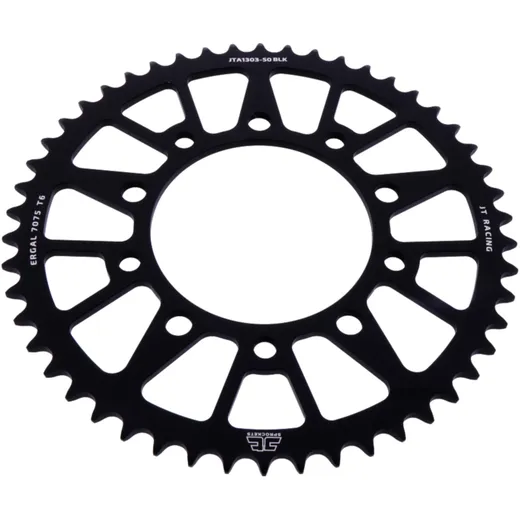 Alu - Kettenrad 50Z Teilung 520 schwarz JT Innendurchmesser 112 Lochkreis 138 passend für: Honda CBR, XL