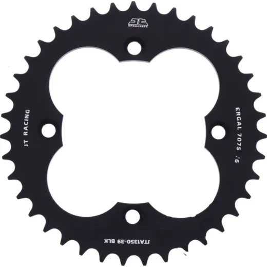Rear sprocket alu 39 tooth pitch 520 black