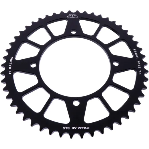 Alu - Kettenrad 50Z Teilung 420 schwarz JT Innendurchmesser 100 Lochkreis 116 passend für: Kawasaki KX