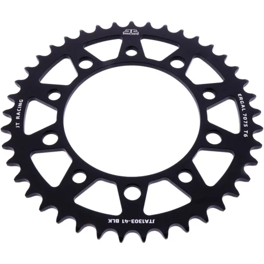 Alu - Kettenrad 41Z Teilung 520 schwarz JT Innendurchmesser 112 Lochkreis 138 passend für: Honda CBR, XL