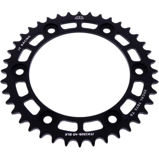 Alu - Kettenrad 40Z Teilung 520 schwarz JT Innendurchmesser 134 Lochkreis 160 passend für: Honda CBR, VTR