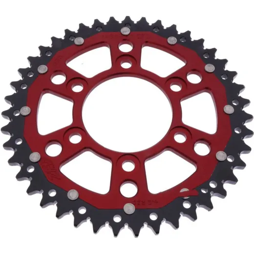 Rear sprocket dual 43 tooth pitch 525 red ZFD148943RED