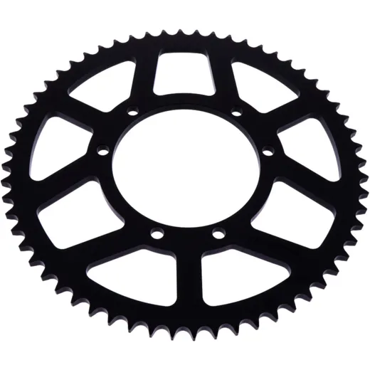 Alu - Kettenrad 54Z Teilung 428 schwarz Esjot Innendurchmesser 136 Lochkreis 156 passend für: Fantic Caballero, TL, XEF