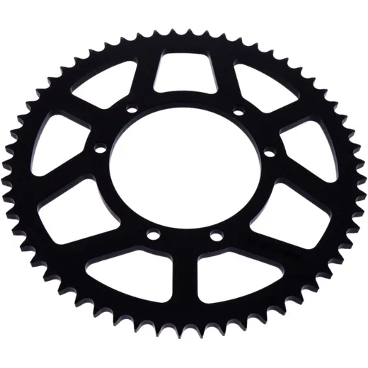 Rear sprocket aluminium 58 tooth pitch 428 black ESJOT inner diameter 100 bolt spacing 115 for: Fantic Enduro, Motard, TL