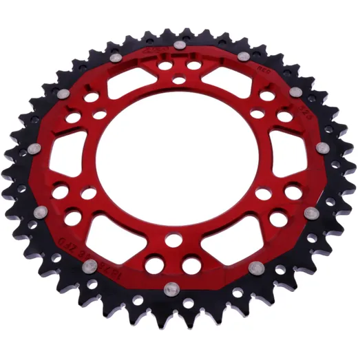 Kettenrad Dual 46Z 525 rot ZF für Motorräder
