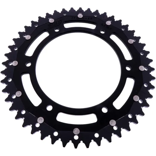 Kettenrad Dual 48Z Teilung 520 schwarz ZF Innendurchmesser 136 Lochkreis 160 passend für: BMW F 650, G