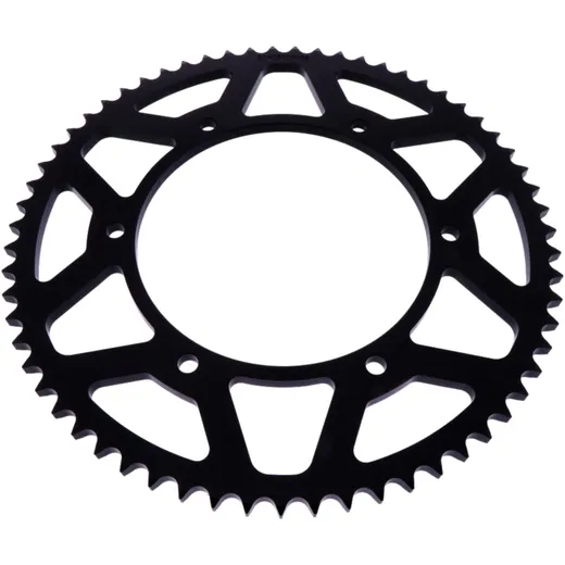 Rear sprocket aluminium 63Z pitch 428 black ESJOT inner diameter 136 bolt spacing 156 for: Fantic Caballero, TL, XEF